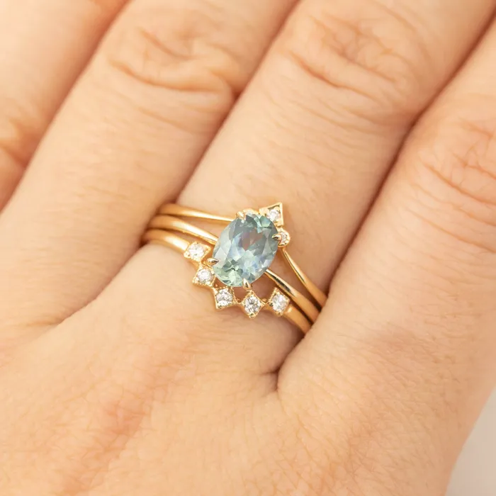 Rings Envero Jewelry Nina Ring 126ct Light Blue Montana Sapphire One of a kind