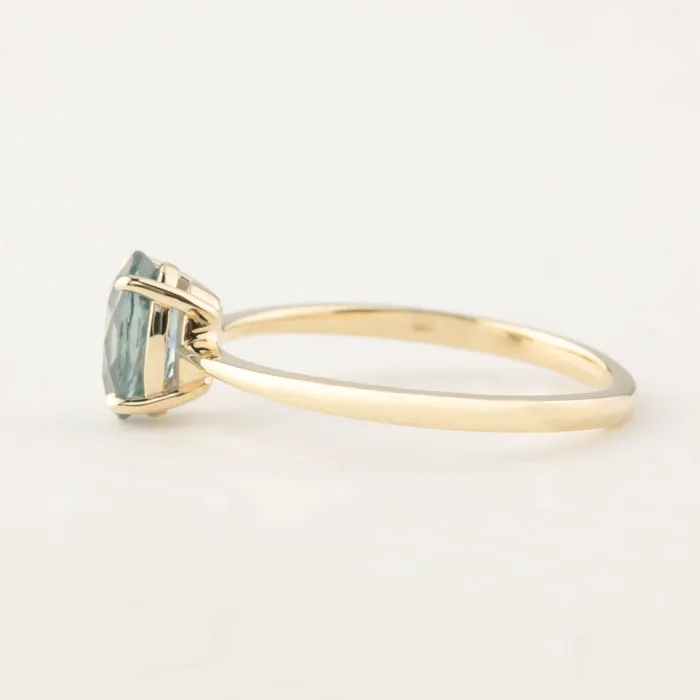 Rings Envero Jewelry Nina Ring 126ct Light Blue Montana Sapphire One of a kind