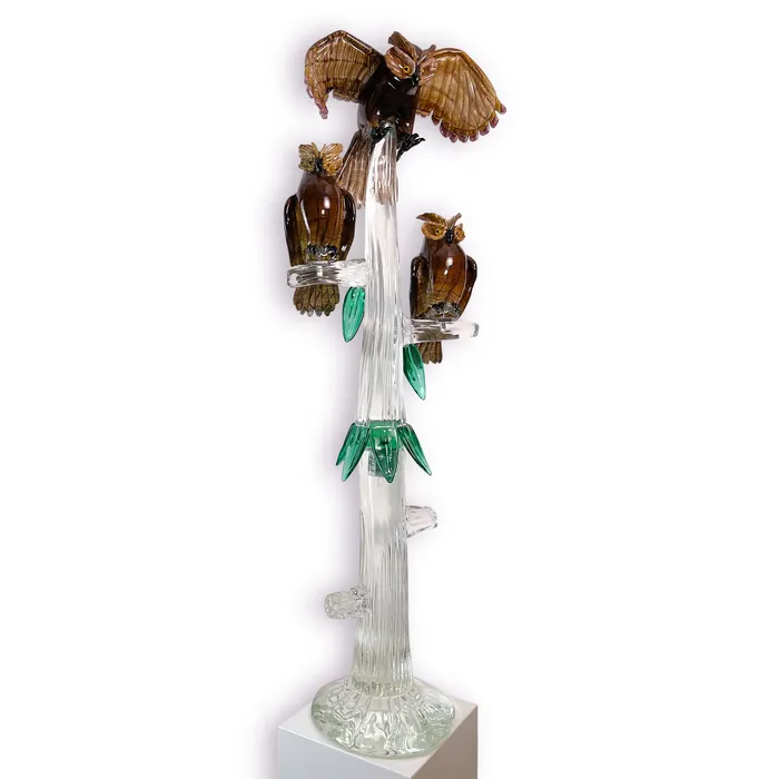 Arte di Murano Necklaces Owl Tree Murano Glass