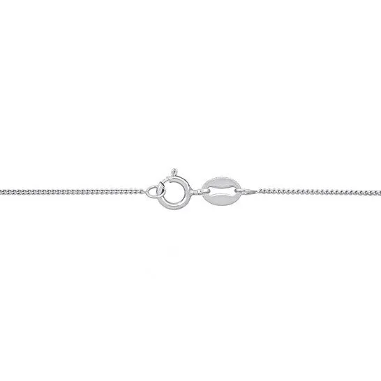 JMS always Necklaces Original AMOUR Curb Link Chain Necklace In Platinum 16 In JMS always Necklaces Original AMOUR Curb Link Chain Necklace In Platinum 16 In