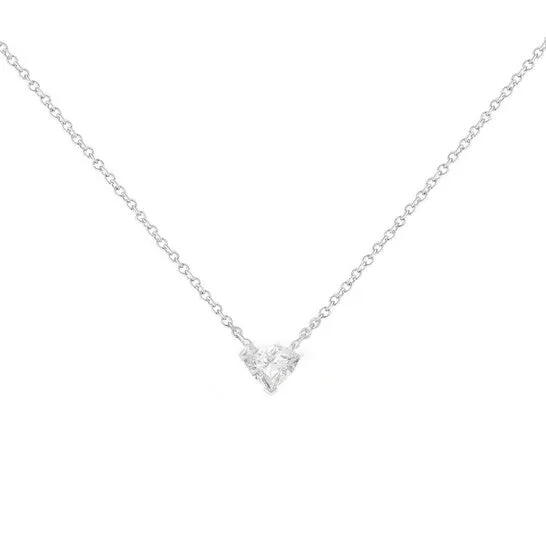 JMS always Necklaces Original Haus of Brilliance IGI Certified 14k White Gold 12 cttw Lab Grown Heart Shape Diamond Solitaire 18 Pendant Necklace EF Color SI1SI2 Clarity JMS always Necklaces Original Haus of Brilliance IGI Certified 14k White Gold 12 cttw Lab Grown Heart Shape Diamond Solitaire 18 Pendant Necklace EF Color SI1SI2 Clarity