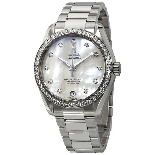 JMS always Watches Original Omega Sea Master Aqua Terra White Mother Of Pearl Dial Automatic Watch 23115392155001 JMS always Watches Original Omega Sea Master Aqua Terra White Mother Of Pearl Dial Automatic Watch 23115392155001