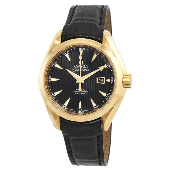 JMS always Watches Original Omega Seamaster Aqua Terra Automatic Chronometer Black Dial Ladies Watch 23153342001001 JMS always Watches Original Omega Seamaster Aqua Terra Automatic Chronometer Black Dial Ladies Watch 23153342001001