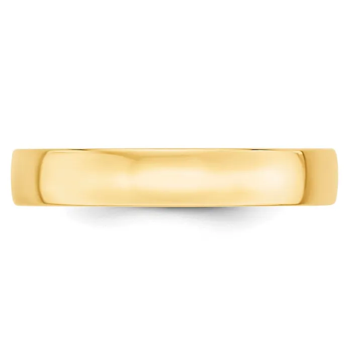 Rings Goldia Solid 14K Yellow Gold 4mm Light Weight Comfort Fit MensWomens Wedding Band Ring Size 4 Rings Goldia Solid 14K Yellow Gold 4mm Light Weight Comfort Fit MensWomens Wedding Band Ring Size 4