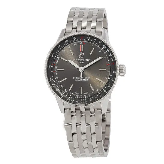 Watches Original Breitling Navitimer Automatic Grey Dial Ladies Watch A17327381B1A1 JMS always Watches Original Breitling Navitimer Automatic Grey Dial Ladies Watch A17327381B1A1 JMS always