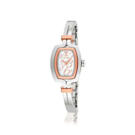 Watches Original Le Vian Bangle Quartz White Dial Ladies Watch DS488035 JMS always Watches Original Le Vian Bangle Quartz White Dial Ladies Watch DS488035 JMS always