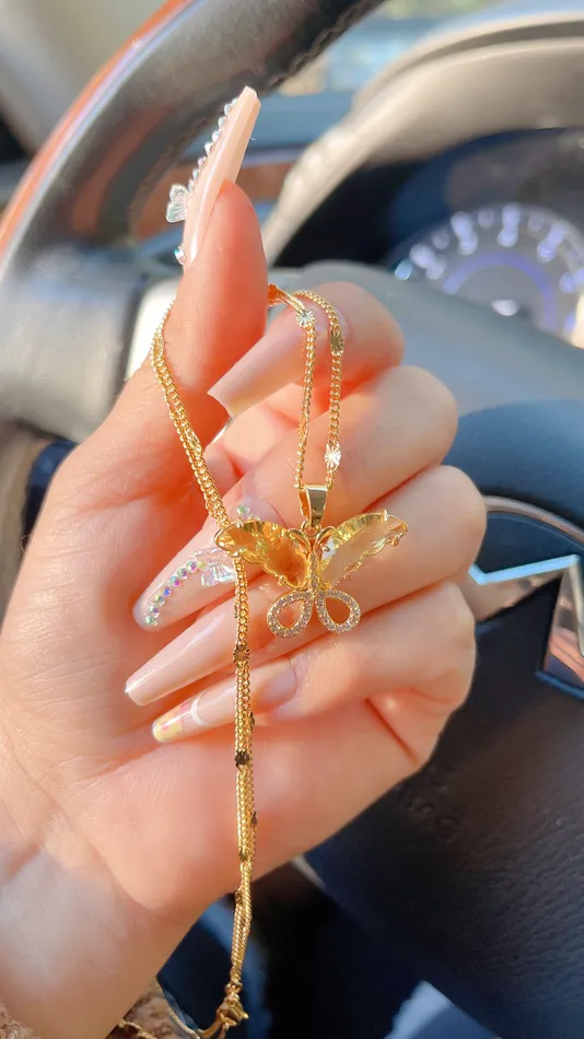MP Jewelry Necklaces Honey Butterfly Necklace