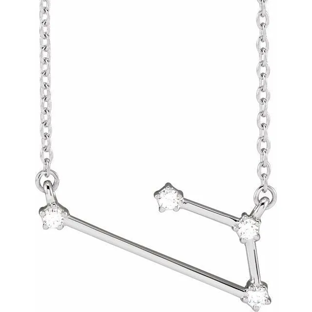 Necklaces 14K White Gold 08 CTW Natural Diamond Aries 1618 Necklace TreasureFineJewelers Necklaces 14K White Gold 08 CTW Natural Diamond Aries 1618 Necklace TreasureFineJewelers