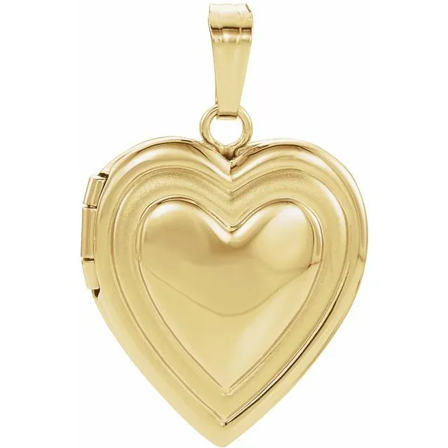 Necklaces TreasureFineJewelers Heart Locket