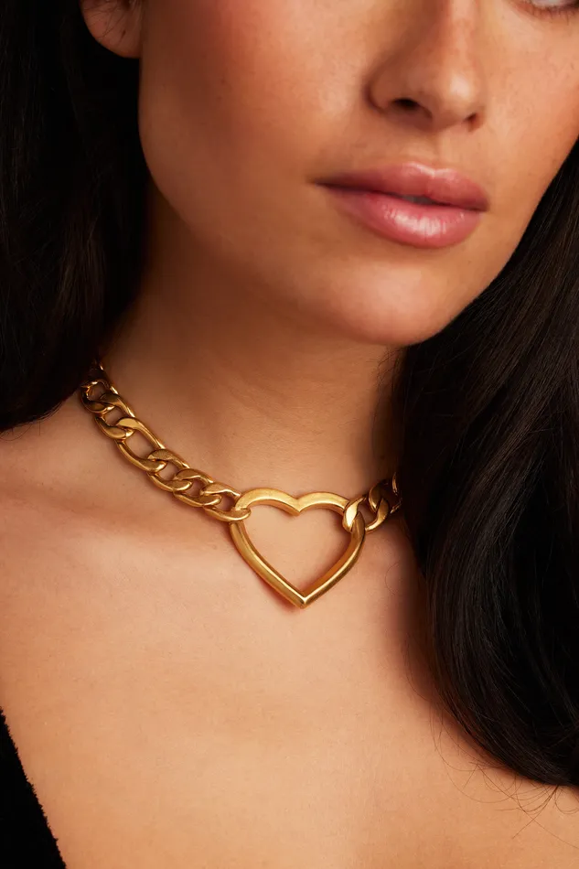 Heart of Gold Necklace Thorne Necklaces