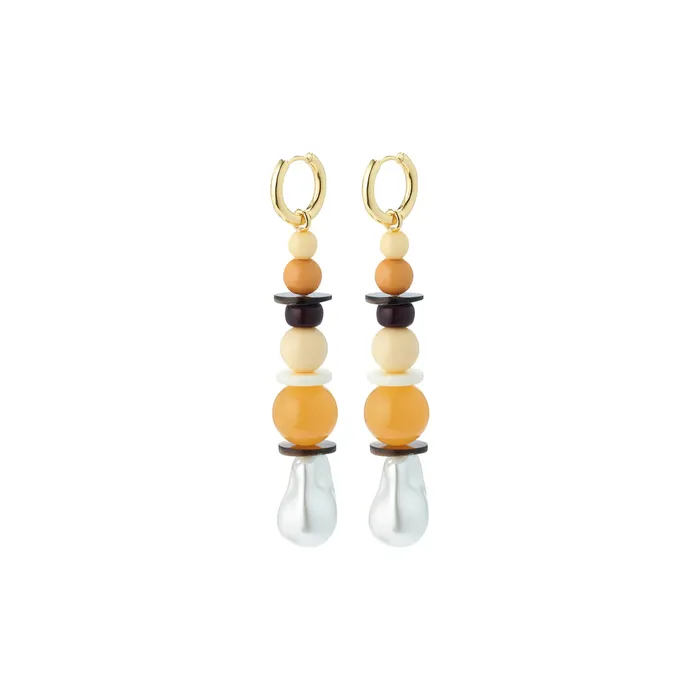 Naila Gold Plated Earrings Pilgrim Earrings