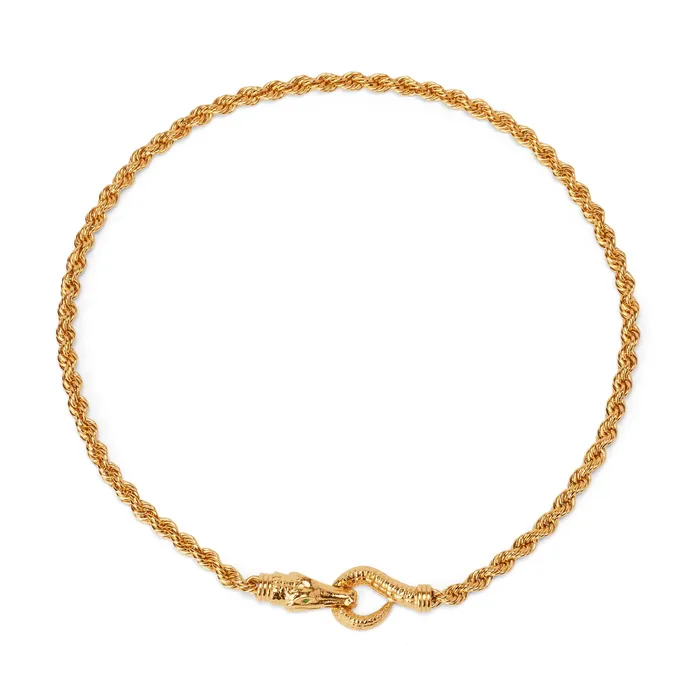 Thorne Necklaces Gilded Rope Necklace