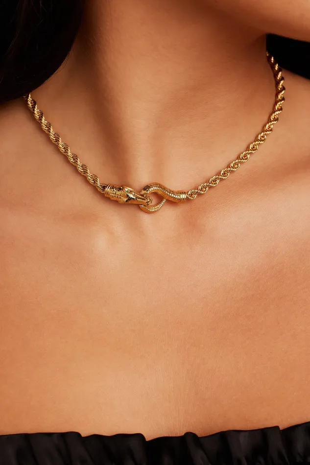 Thorne Necklaces Gilded Rope Necklace
