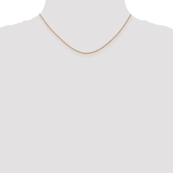 14k Rose Gold 8mm Baby Rope ChainWBCRSC3516 WB Choice Jewelry Necklaces 14k Rose Gold 8mm Baby Rope ChainWBCRSC3516 WB Choice Jewelry Necklaces