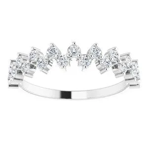 14K White 38 CTW Diamond Anniversary Band 123857600PSTWBC WB Choice Jewelry Rings 14K White 38 CTW Diamond Anniversary Band 123857600PSTWBC WB Choice Jewelry Rings
