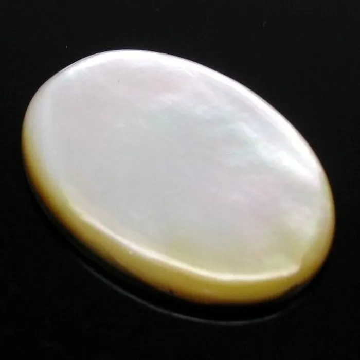 Karizma Jewels 453Ct Natural Rainbow Shell Mother of Pearl Oval Shape Necklaces Karizma Jewels 453Ct Natural Rainbow Shell Mother of Pearl Oval Shape Necklaces