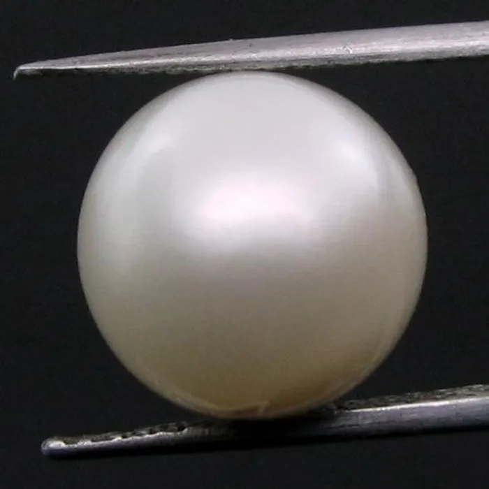 Necklaces Karizma Jewels 9Ct Natural Real South Sea Round White Pearl for Moon Necklaces Karizma Jewels 9Ct Natural Real South Sea Round White Pearl for Moon
