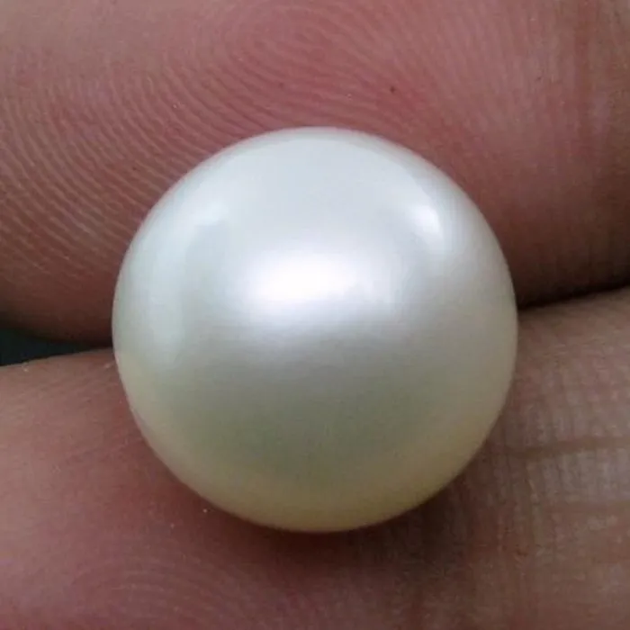Necklaces Karizma Jewels 9Ct Natural Real South Sea Round White Pearl for Moon Necklaces Karizma Jewels 9Ct Natural Real South Sea Round White Pearl for Moon