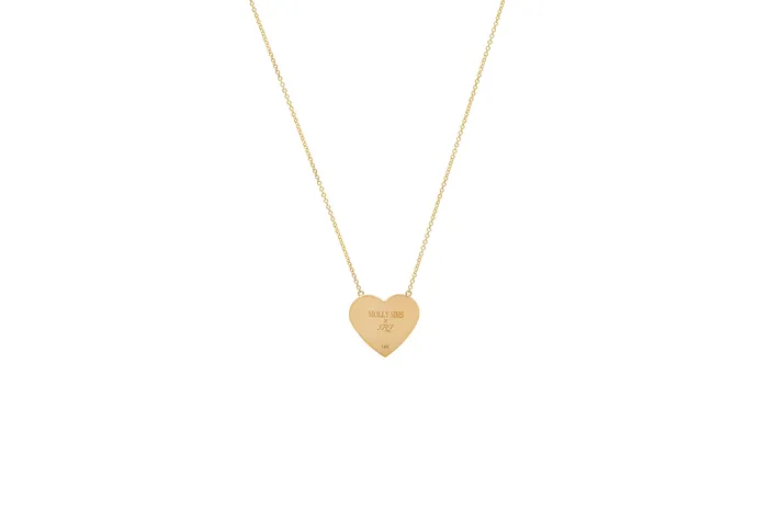 Necklaces Shylee Rose Jewelry MS X SRJ Diamond Framed Heart Necklace