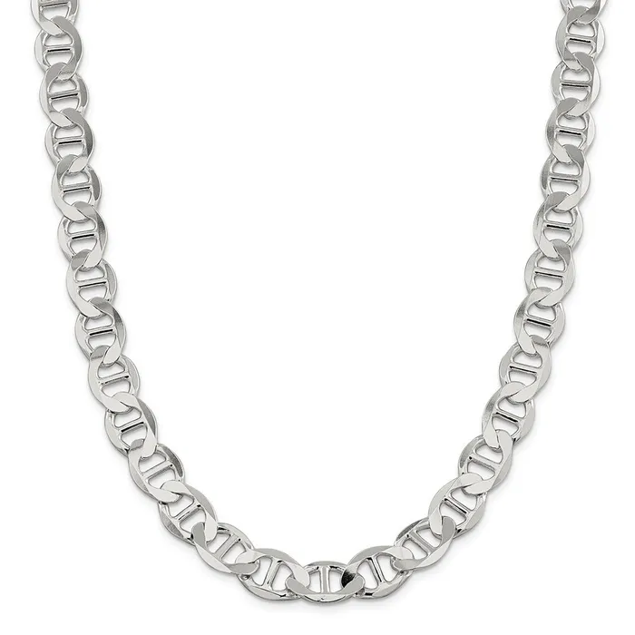 Necklaces Sterling Silver 123mm Flat Anchor ChainWBCQLFA25026 WB Choice Jewelry Necklaces Sterling Silver 123mm Flat Anchor ChainWBCQLFA25026 WB Choice Jewelry