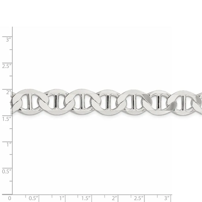 Necklaces Sterling Silver 123mm Flat Anchor ChainWBCQLFA25026 WB Choice Jewelry Necklaces Sterling Silver 123mm Flat Anchor ChainWBCQLFA25026 WB Choice Jewelry