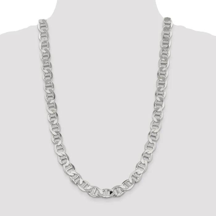 Necklaces Sterling Silver 123mm Flat Anchor ChainWBCQLFA25026 WB Choice Jewelry Necklaces Sterling Silver 123mm Flat Anchor ChainWBCQLFA25026 WB Choice Jewelry