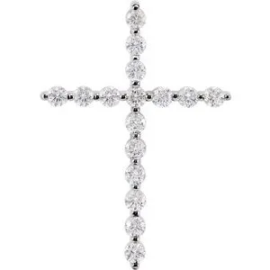 Platinum 12 CTW Diamond Cross PendantR4230760005PSTWBC WB Choice Jewelry Necklaces Platinum 12 CTW Diamond Cross PendantR4230760005PSTWBC WB Choice Jewelry Necklaces