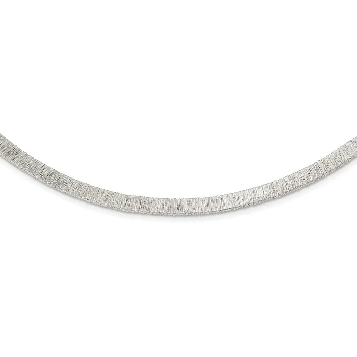 Sterling Silver Polished Wire Wrapped w 2in ext NecklaceWBCQG59971775 WB Choice Jewelry Necklaces Sterling Silver Polished Wire Wrapped w 2in ext NecklaceWBCQG59971775 WB Choice Jewelry Necklaces