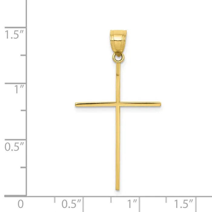 WB Choice Jewelry Necklaces 10k Cross PendantWBC10C1107 WB Choice Jewelry Necklaces 10k Cross PendantWBC10C1107