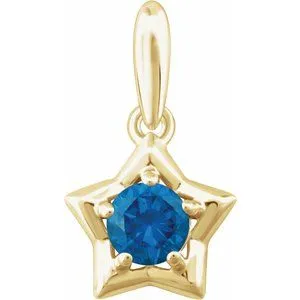 WB Choice Jewelry Necklaces 14K Yellow 3 mm Round December Youth Star Birthstone Pendant653418631PSTWBC WB Choice Jewelry Necklaces 14K Yellow 3 mm Round December Youth Star Birthstone Pendant653418631PSTWBC