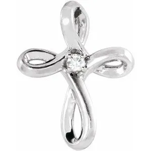 WB Choice Jewelry Necklaces Platinum 015 CTW Diamond Cross PendantR42365603PSTWBC WB Choice Jewelry Necklaces Platinum 015 CTW Diamond Cross PendantR42365603PSTWBC