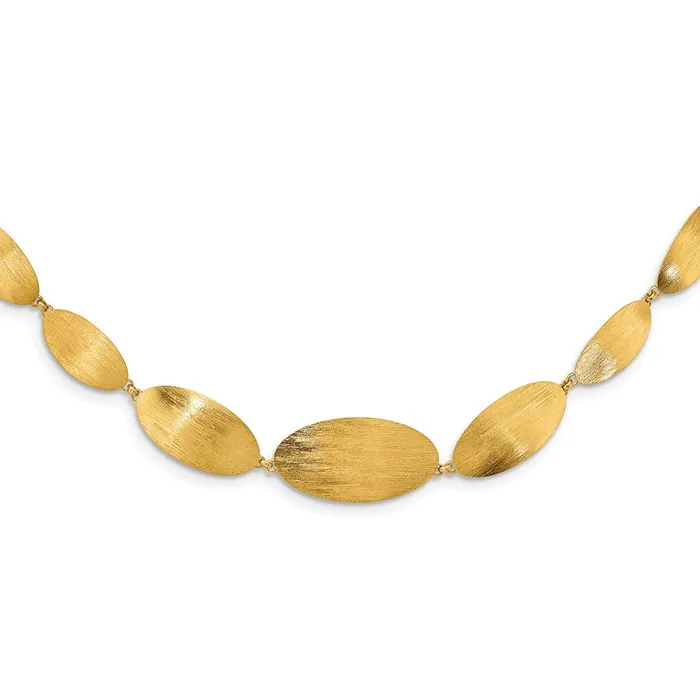 WB Choice Jewelry Sterling Silver Goldplated Brushed w 2in ext NecklaceWBCQG599318 Necklaces WB Choice Jewelry Sterling Silver Goldplated Brushed w 2in ext NecklaceWBCQG599318 Necklaces