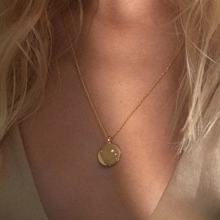 Zodiac Necklace aries I Z A J E W E L R Y Necklaces
