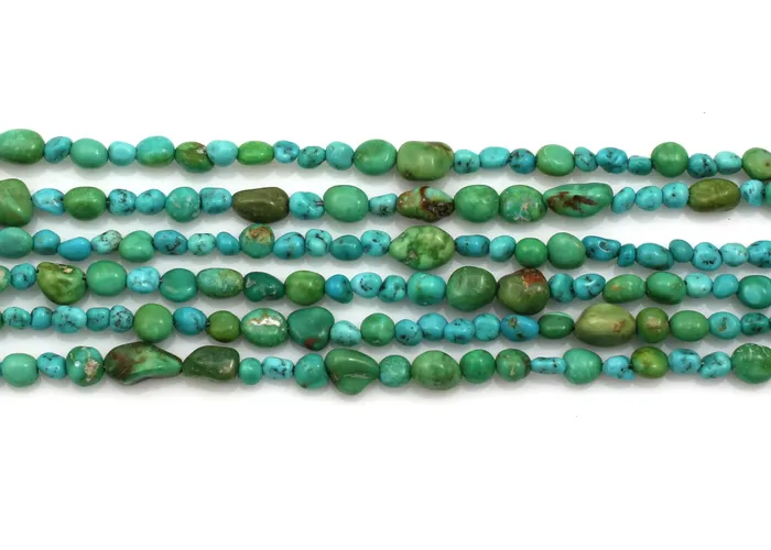 Don Lucas 6 Strand Turquoise Necklace Necklaces Don Lucas 6 Strand Turquoise Necklace Necklaces