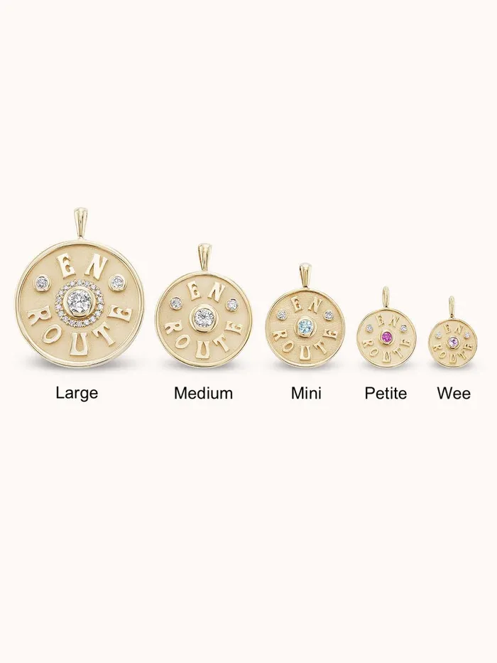 Marlo Laz Necklaces Medium En Route Necklace Aquamarine Marlo Laz Necklaces Medium En Route Necklace Aquamarine