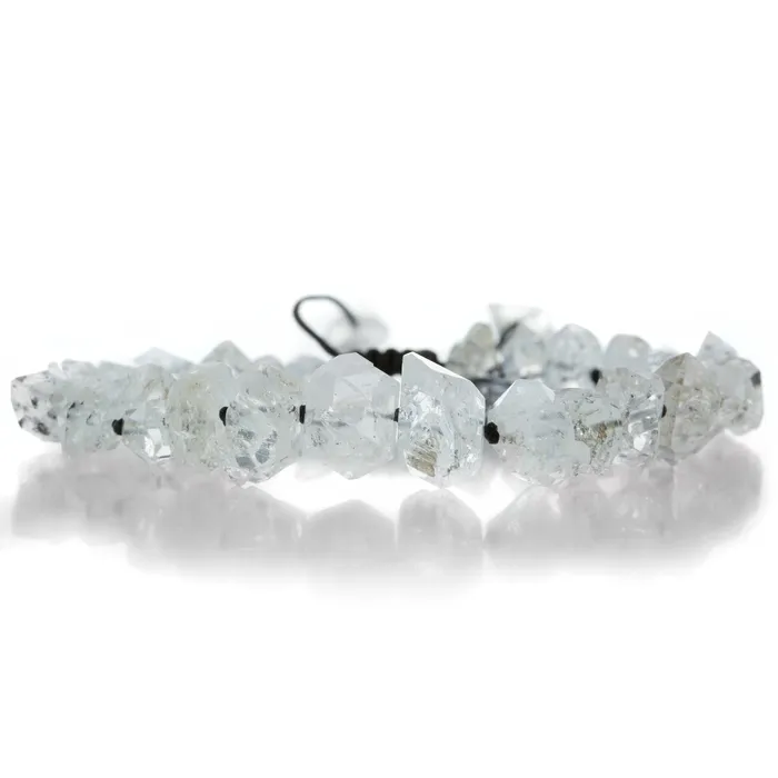 12mm Natural Herkimer Diamond Crystal Bracelet Joseph Brooks Bracelets