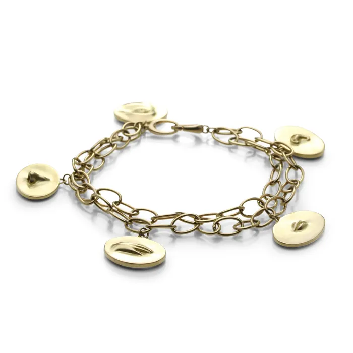 18k Love Token Bracelet Gabriella Kiss Bracelets