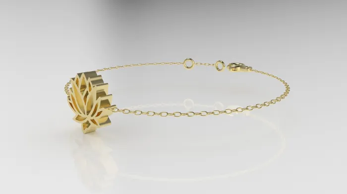 JCM DESIGN JEWELRY Bracelets 14k Bracelet perfect for any time Flower Style