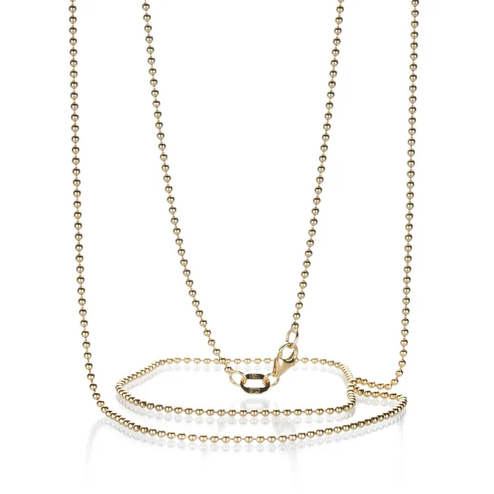 Julez Bryant PreStyled Sets Yellow Gold 15mm Ball Chain 30