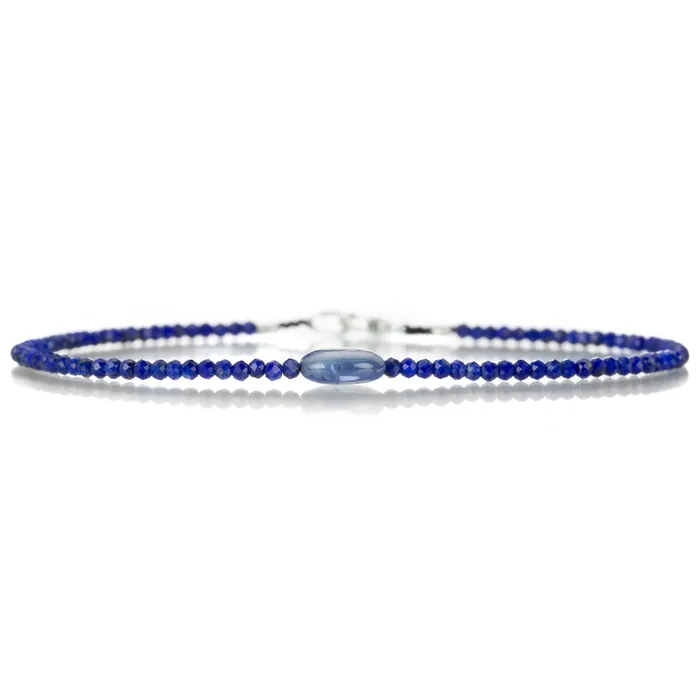 Margaret Solow Lapis and Kyanite Bracelet Bracelets