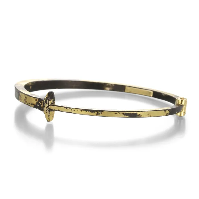 Mens Gold Dust Nail Bracelet Pat Flynn Bracelets