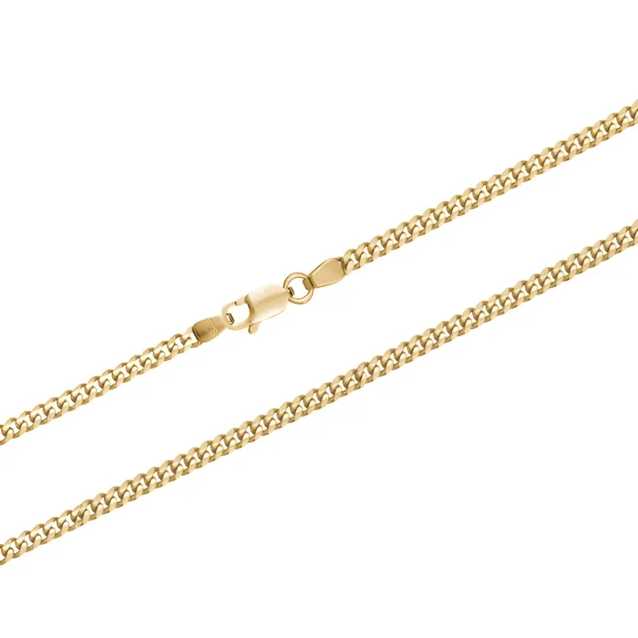 Necklaces 10kt Yellow Gold Curb60 Chain 20inch Independent Jewellers