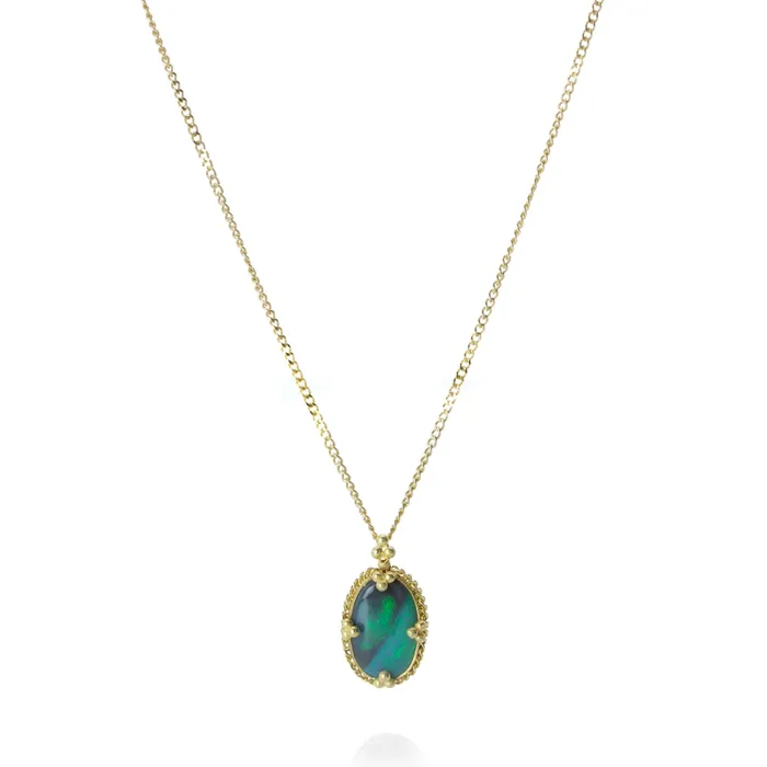 Necklaces Amali Black Opal Necklace