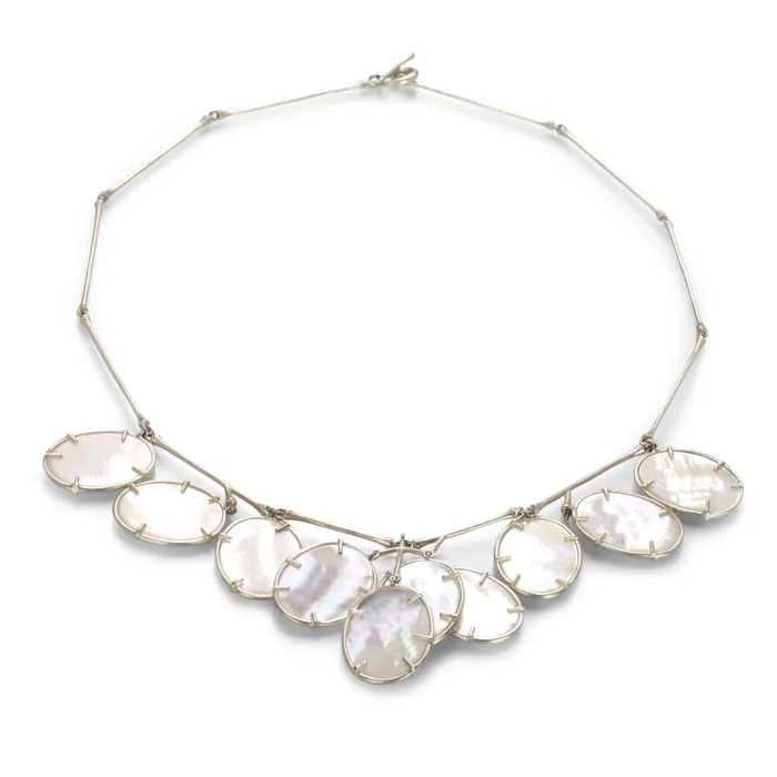Necklaces Annette Ferdinandsen Silver Dollar Cluster Necklace