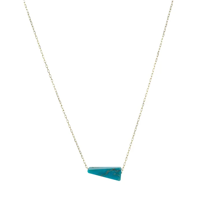 Necklaces Margaret Solow 14k Peruvian Opal Pendant Necklace Necklaces Margaret Solow 14k Peruvian Opal Pendant Necklace