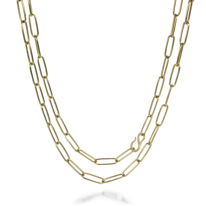 Necklaces Maria Beaulieu 18k Heavyweight Chain 20 14