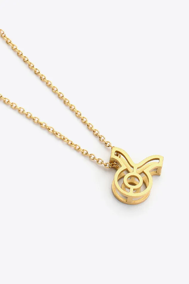Necklaces Trendsi 18K Gold Plated Constellation Pendant Necklace