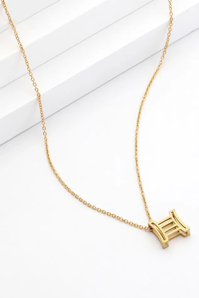 Necklaces Trendsi 18K Gold Plated Constellation Pendant Necklace