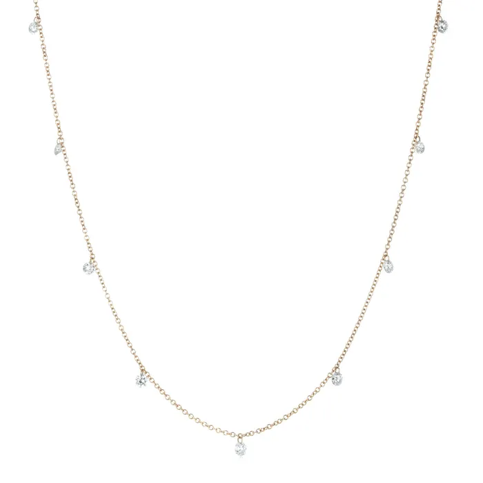 Paul Morelli Necklaces 9 Diamond Floating Necklace