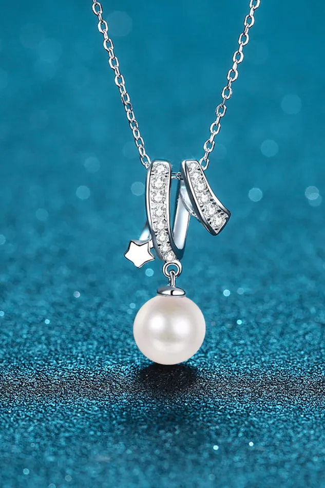 Trendsi Necklaces Give You A Chance Pearl Pendant Chain Necklace